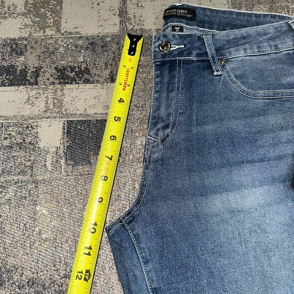 NWT True Religion Women Jeans 28 Jennie Crystal Viper Mid Rise Curvy Skinny $179 - Picture 5 of 13